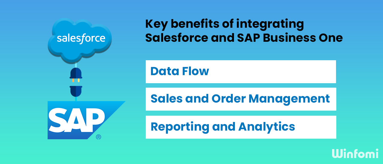 Key benefits of integrating Salesforce and SAP Business One   